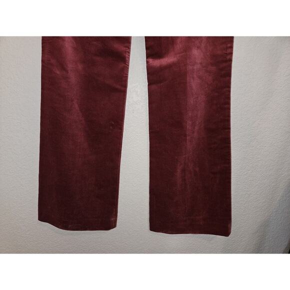 NWOT! Express Design Studio Editor Velvet Trouser Pant Size 6 - Picture 6 of 9